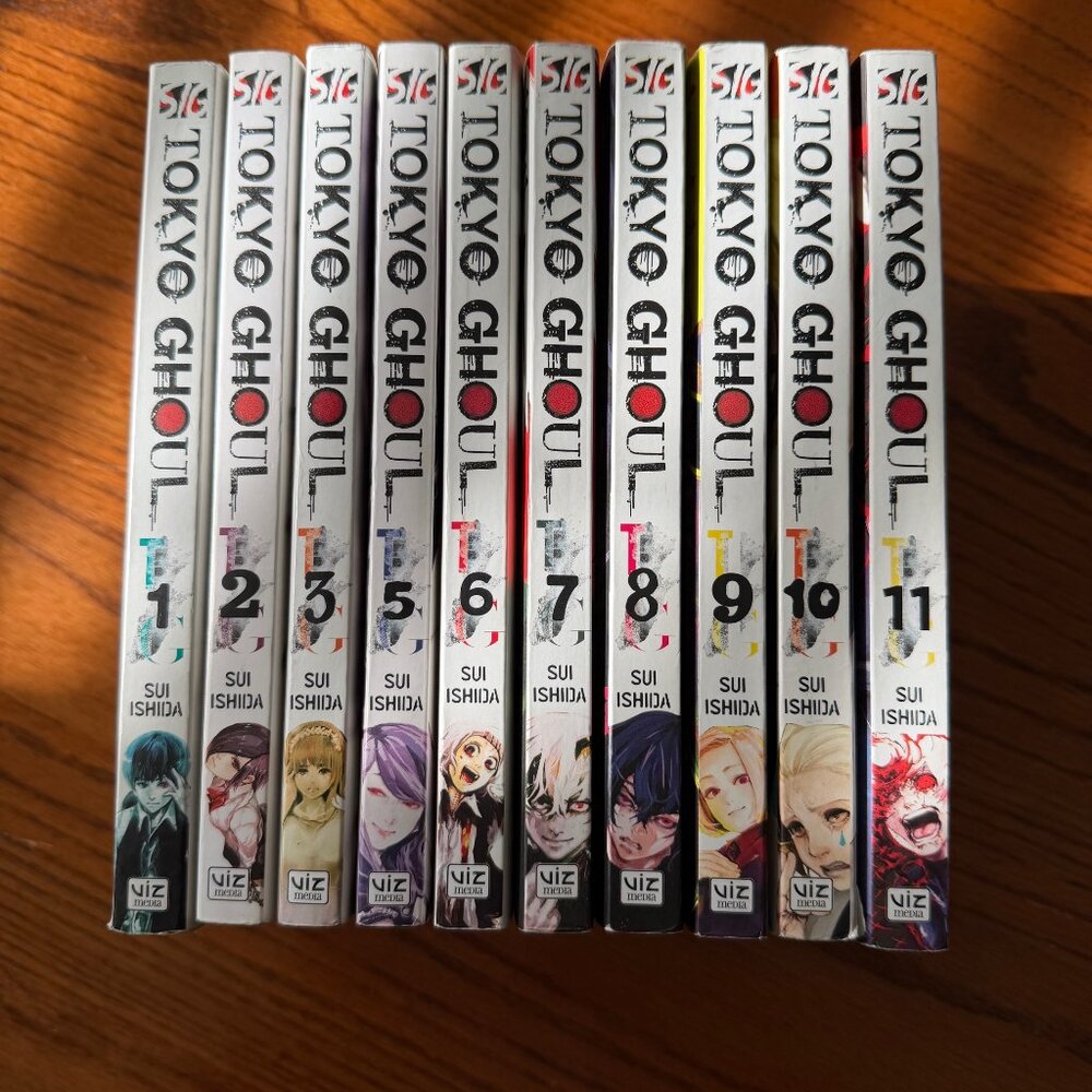 Tokyo Ghoul by Sui Ishida (Author) Vol.1-11